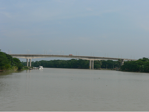 Gabkhan Highway Bridge in Bangladesh
