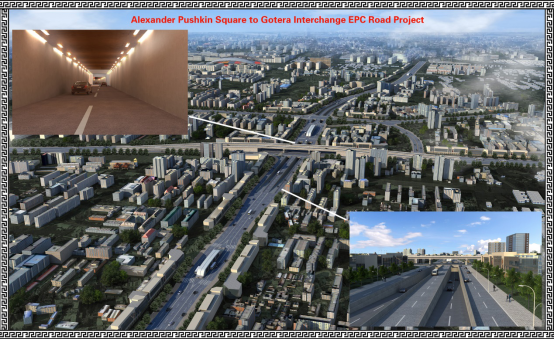 Design and Build of the Road from Alexander Pushkin Square to Gotera Interchange