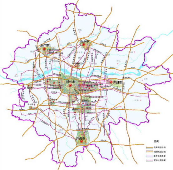 Integrated Transportation System Planning of Zhengzhou Metropolitan Area (2018)