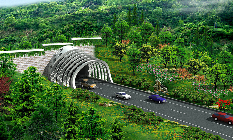 Tunnels on Yongshun-Jishou Expressway